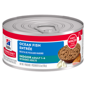 Hill's Science Diet Gato Adulto Indoor Lata Pescado Marino 156 g
