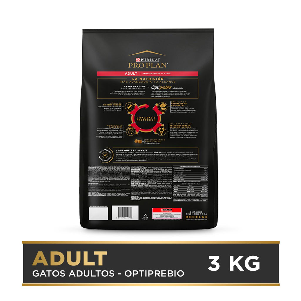 Pro Plan PLAN Adult Cat 6x3kg