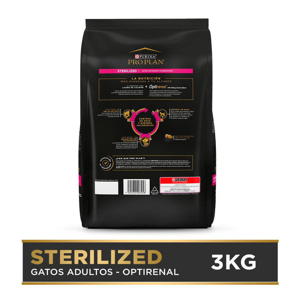 Pro Plan PLAN Sterilized Cat 6x3kg