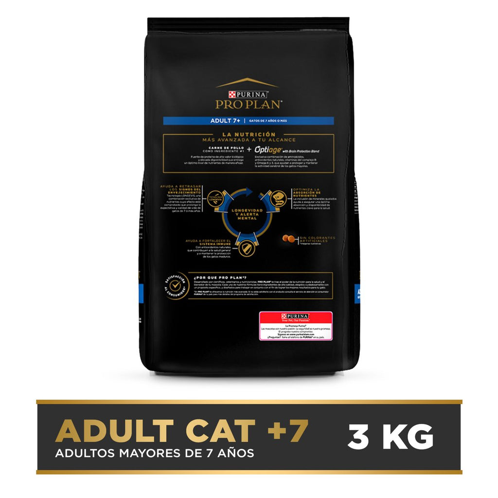Pro Plan PLAN Adult Cat 7+ 6x3kg