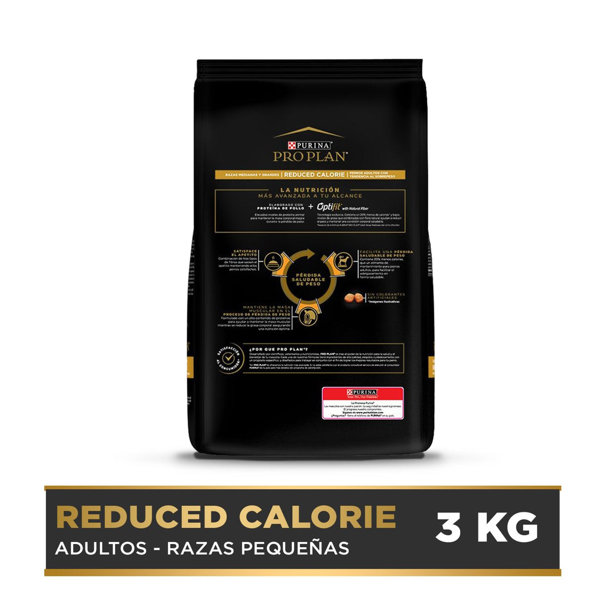 Pro Plan PLAN Rdcd Calorie Sml Brd 6x3kg