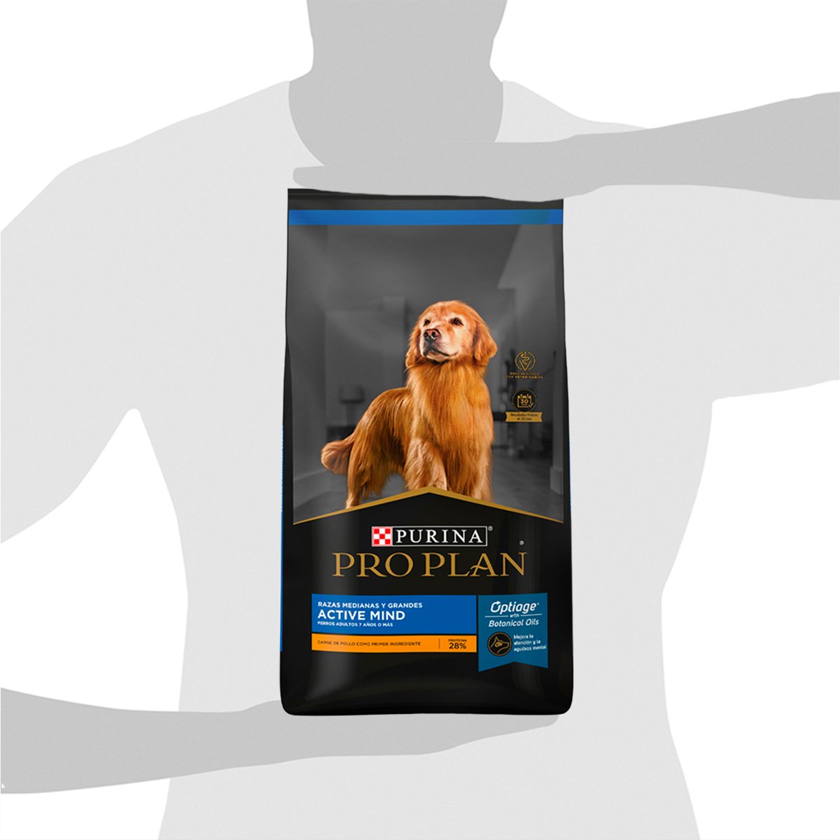 Pro Plan PLAN Active Mind 7+ Med Lrg 6x3kg