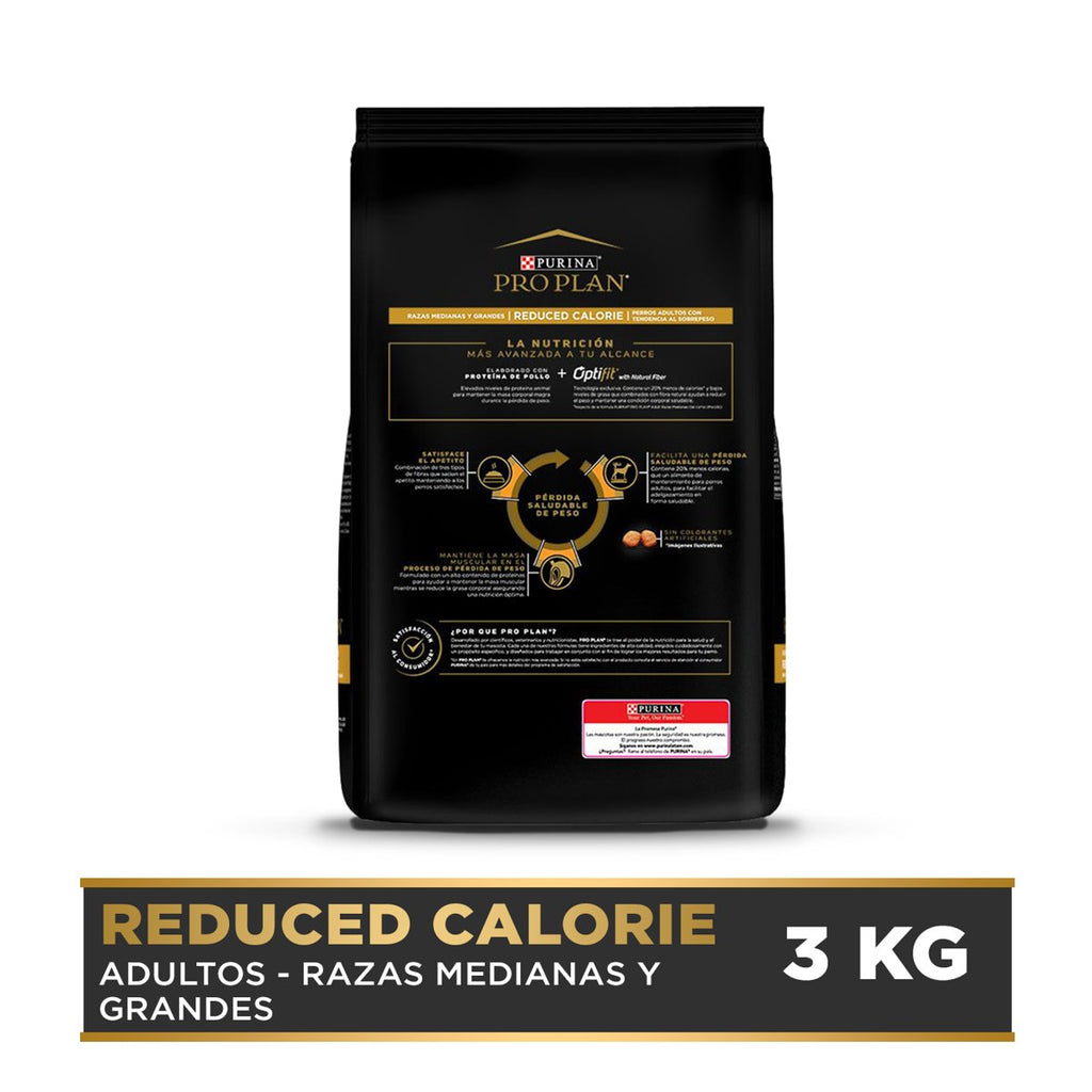 Pro Plan PLAN Reduced Calorie M/L 6x3kg