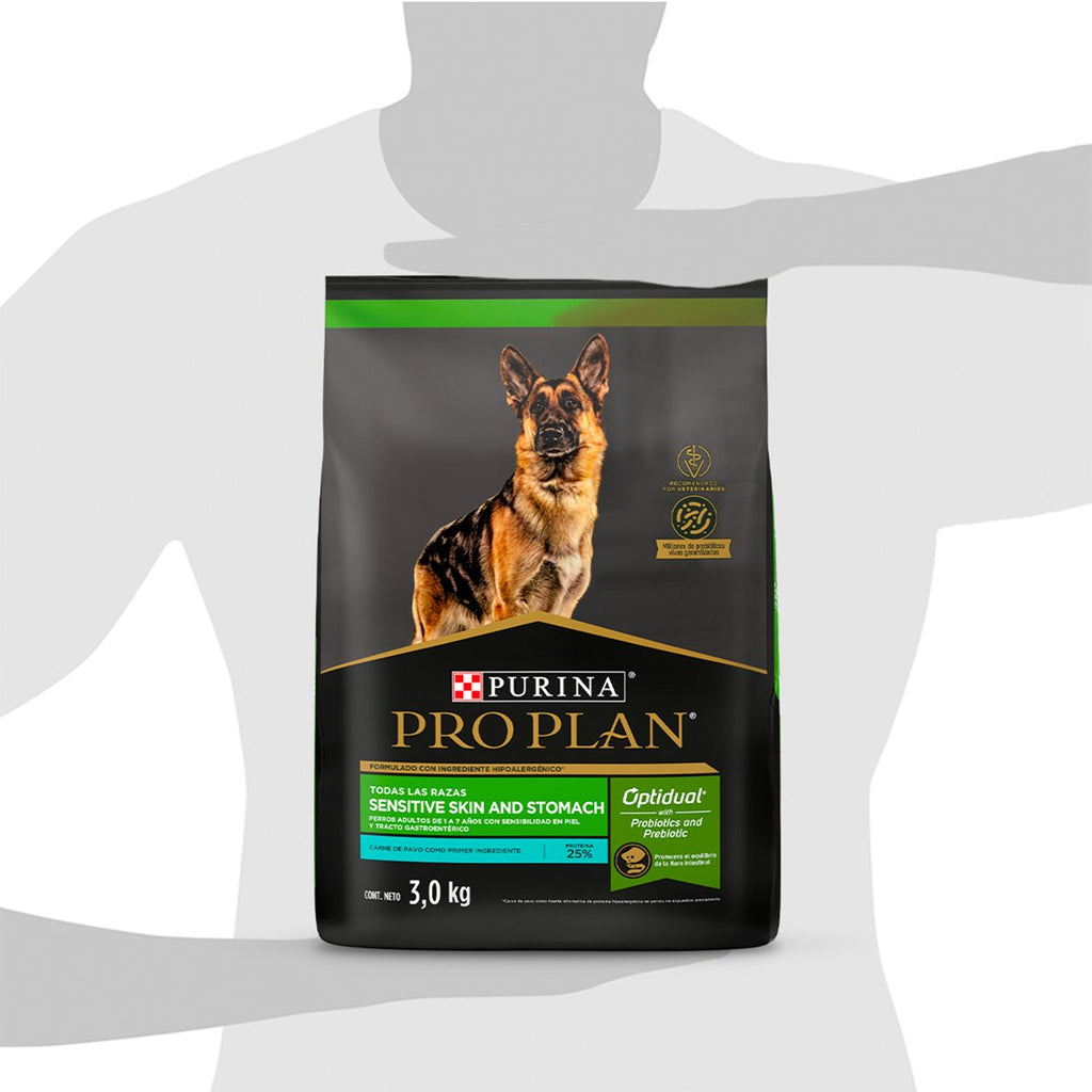 Pro Plan PROPLAN PrrAdtStveStomach M/GRz 6x3kgAR