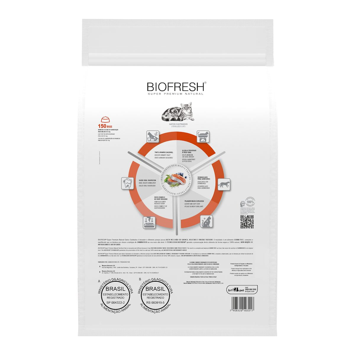 Biofresh Gato Esterilizados Salmon 7.5 KG
