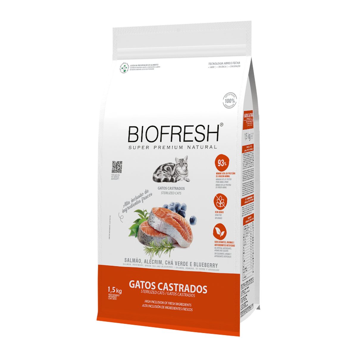 Biofresh Gato Esterilizados Salmon 1.5 KG