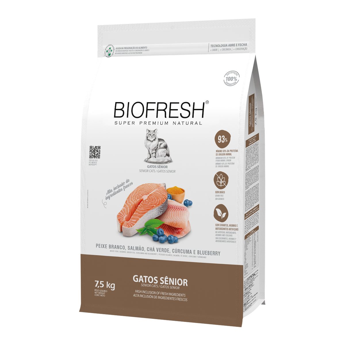 Biofresh Gato Adulto Senior Pescado Blanco 7.5 KG