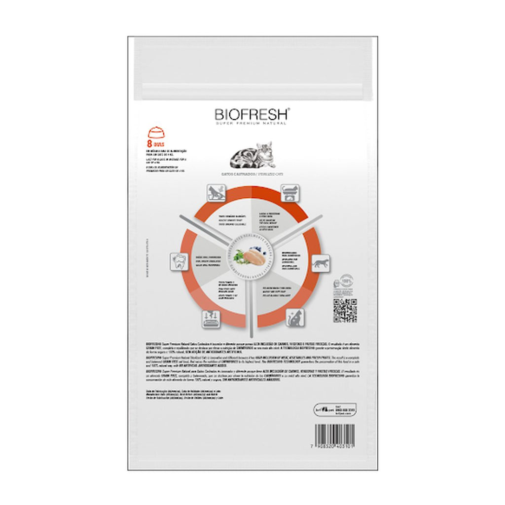 Biofresh Gato Esterilizados Pollo 400 g