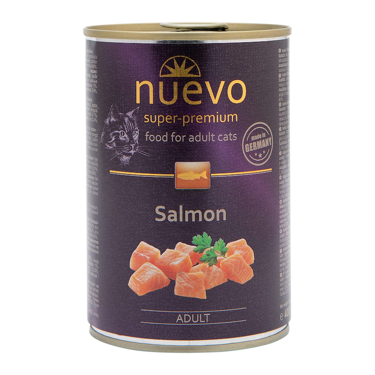 Nuevo Gatitos Pollo con Arroz y Aceite de Salmon 400 g