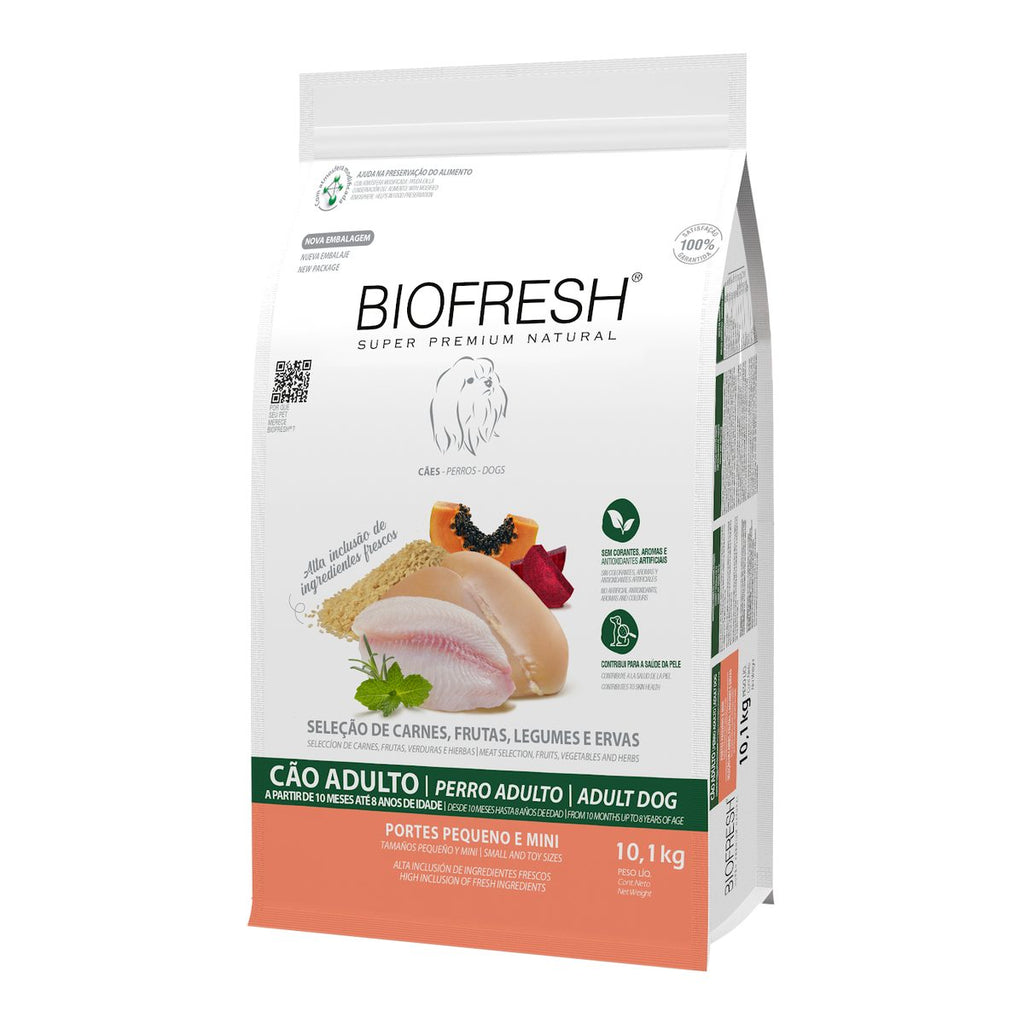 Biofresh Perro Adultos Razas Pequeñas Mix de Carnes 10.1 KG