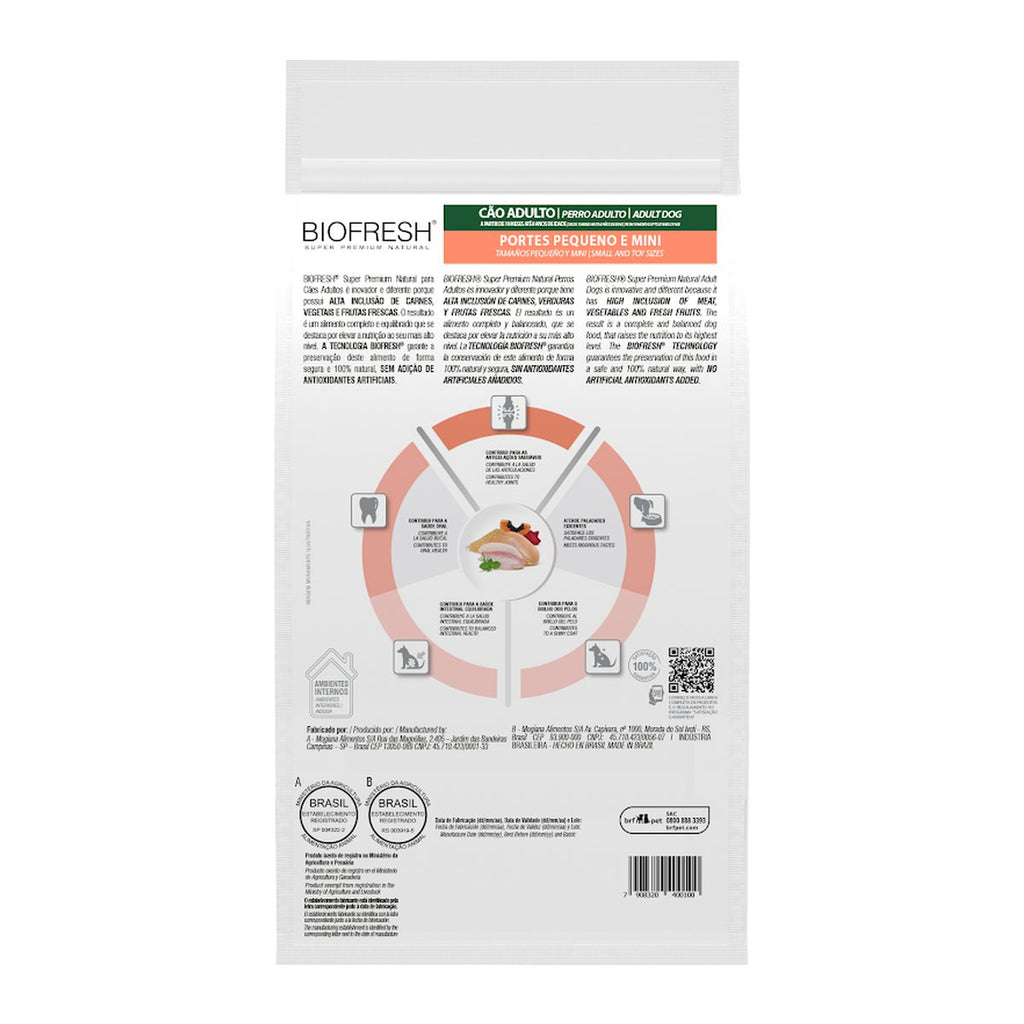 Biofresh Perro Adultos Razas Pequeñas Mix de Carnes 3 KG