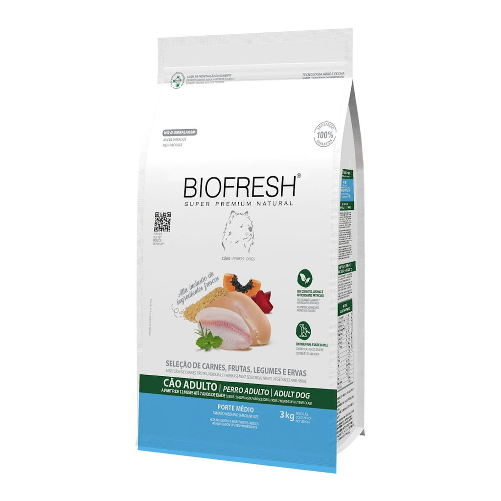 Biofresh Perro Adultos Medianos Mix de Carnes 3 KG
