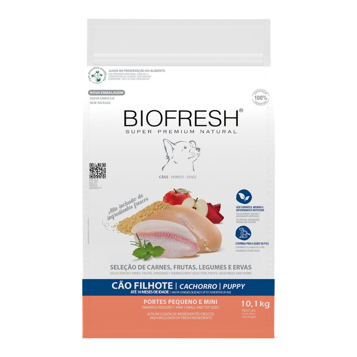 Biofresh Perro Cachorros Razas Pequeñas Mix de Carnes 10.1 KG