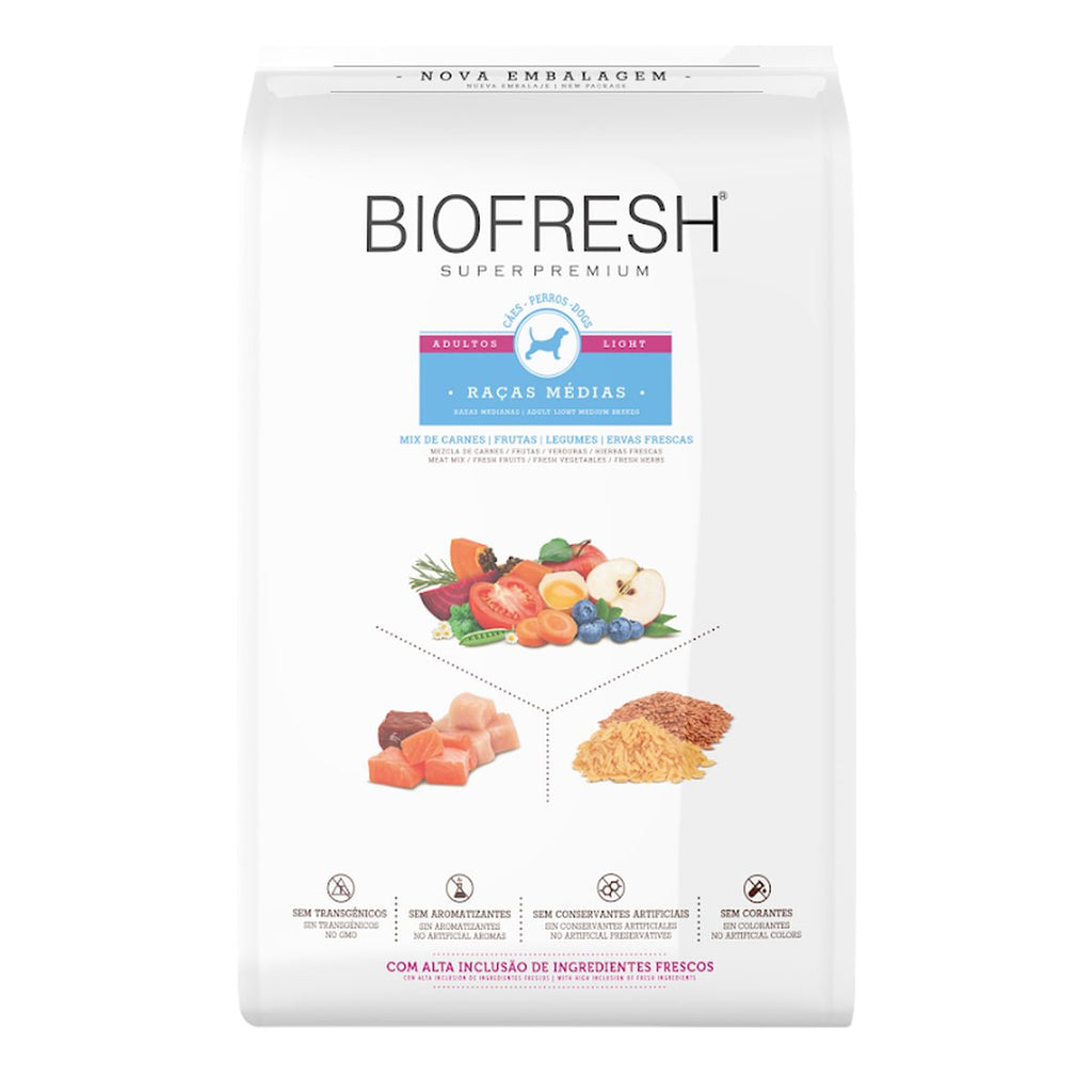 Biofresh Perro Adultos Light Medianos Mix de Carnes 3 KG