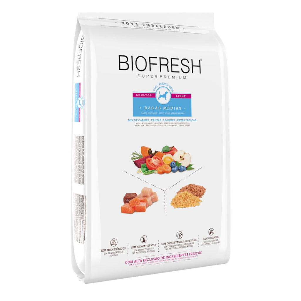 Biofresh Perro Adultos Light Medianos Mix de Carnes 3 KG