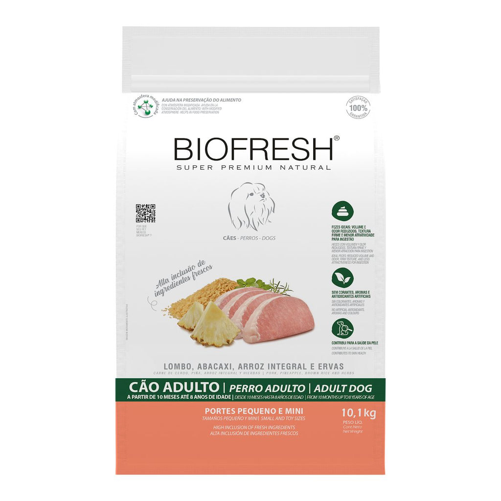 Biofresh Perro Adulto Razas Pequeñas Cerdo y Piña 10.1 KG