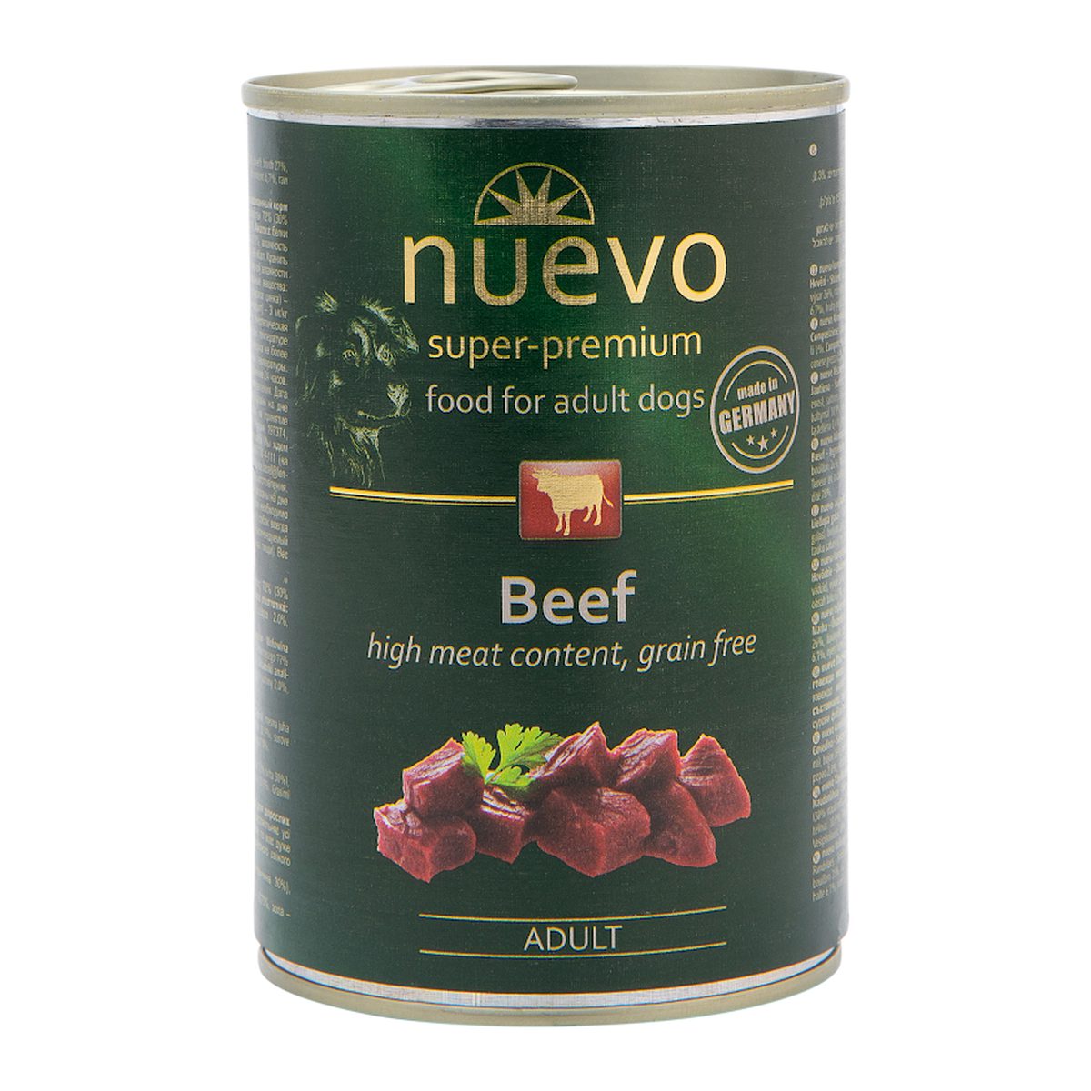 Nuevo Perro Adulto Carne de Res 400 g