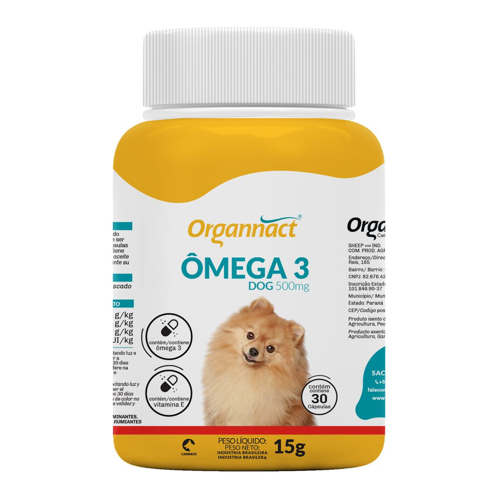 Organnact OMEGA 3 Perros 500mg