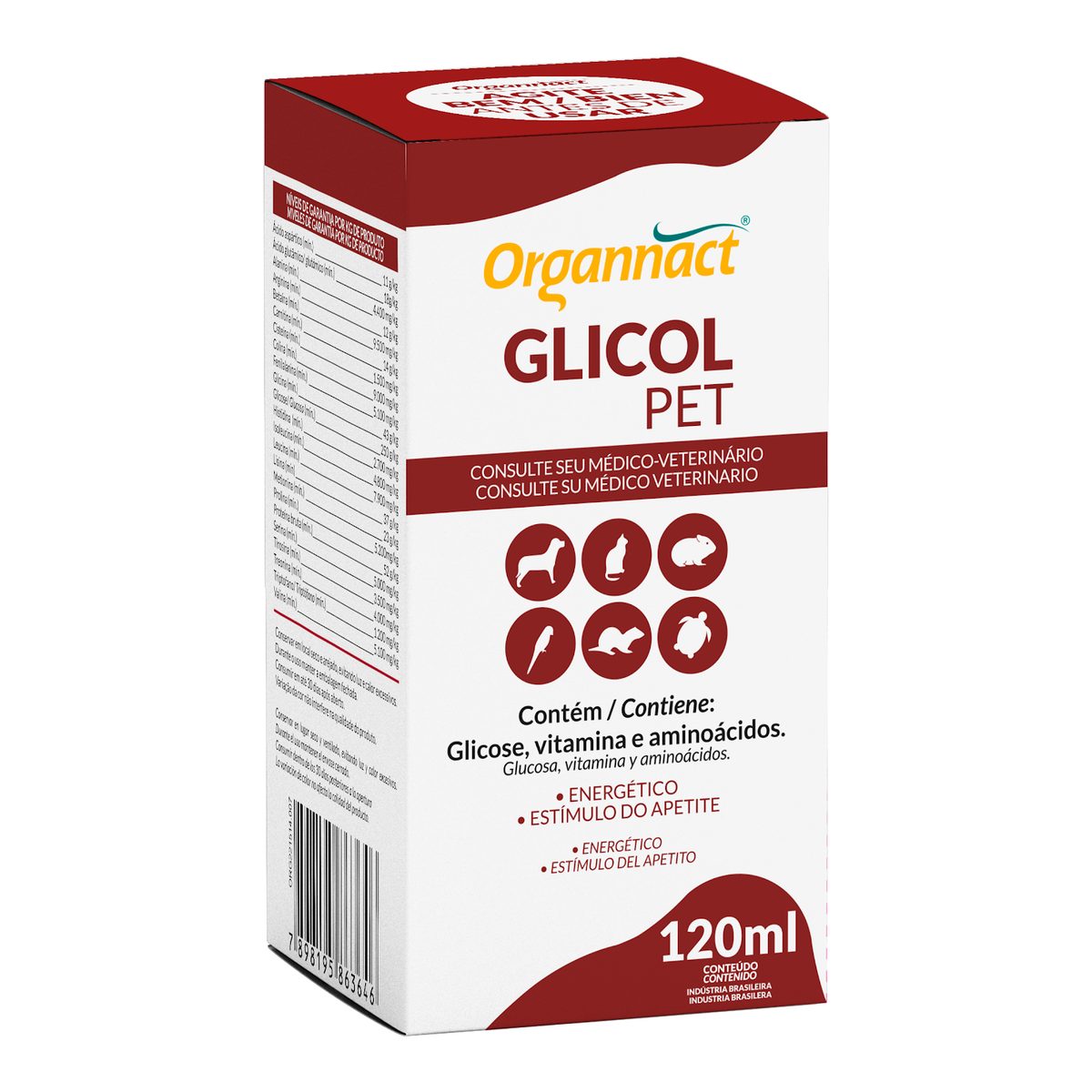 Organnact Glicol P. 120 ml