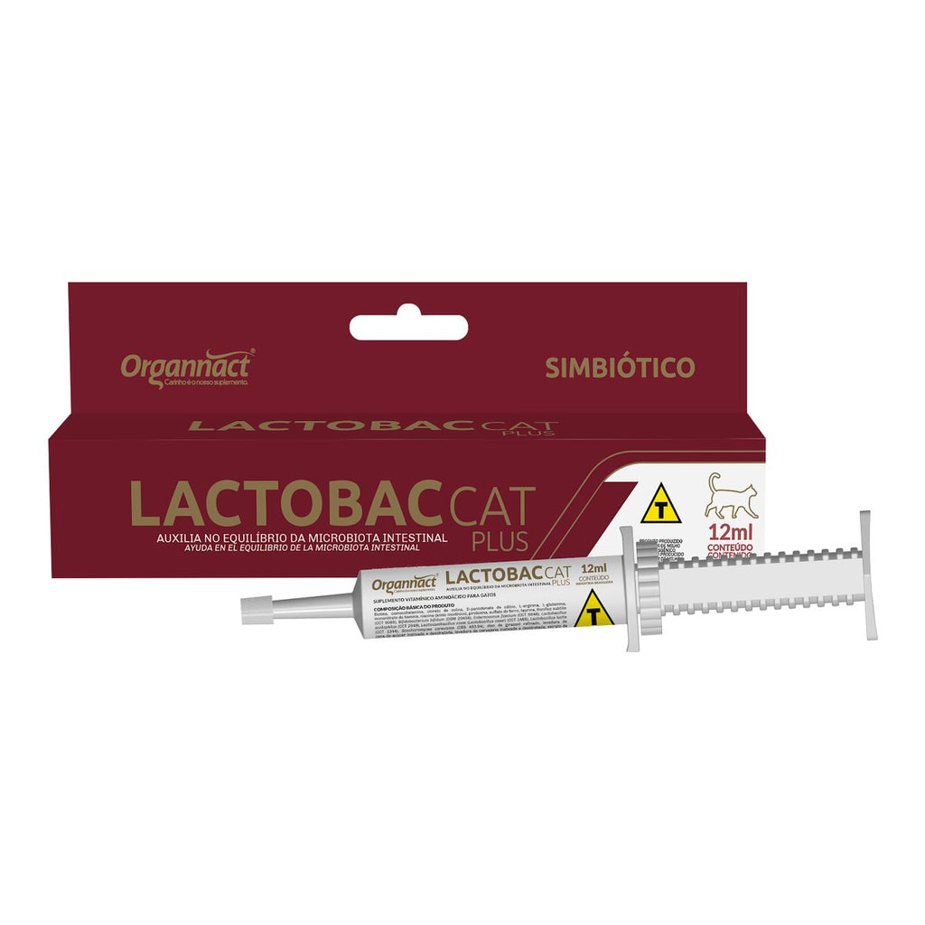 Organnact Lactobac Gatos Plus 12 ml