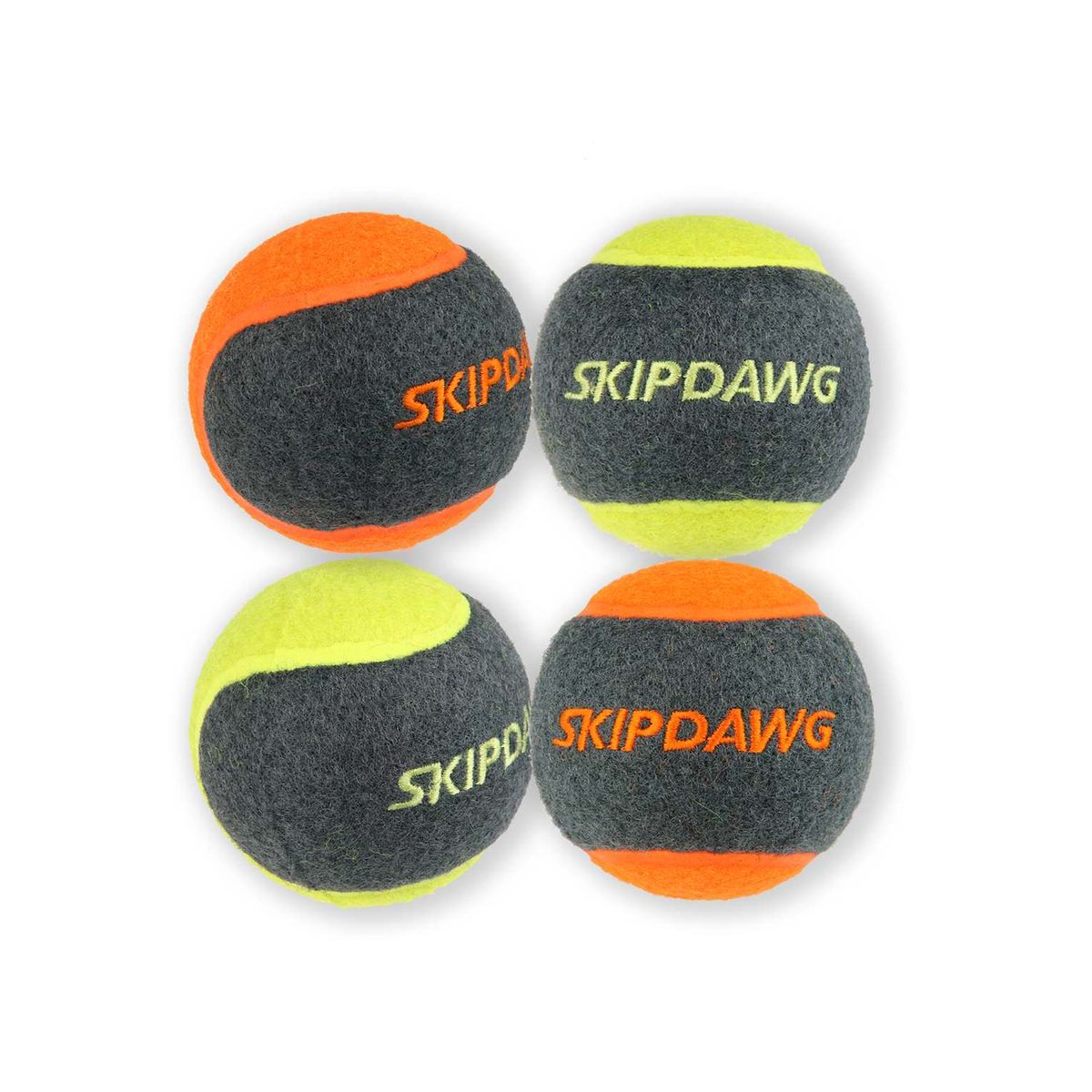 GiGwi 2 Pelota de tenis Skipdawg