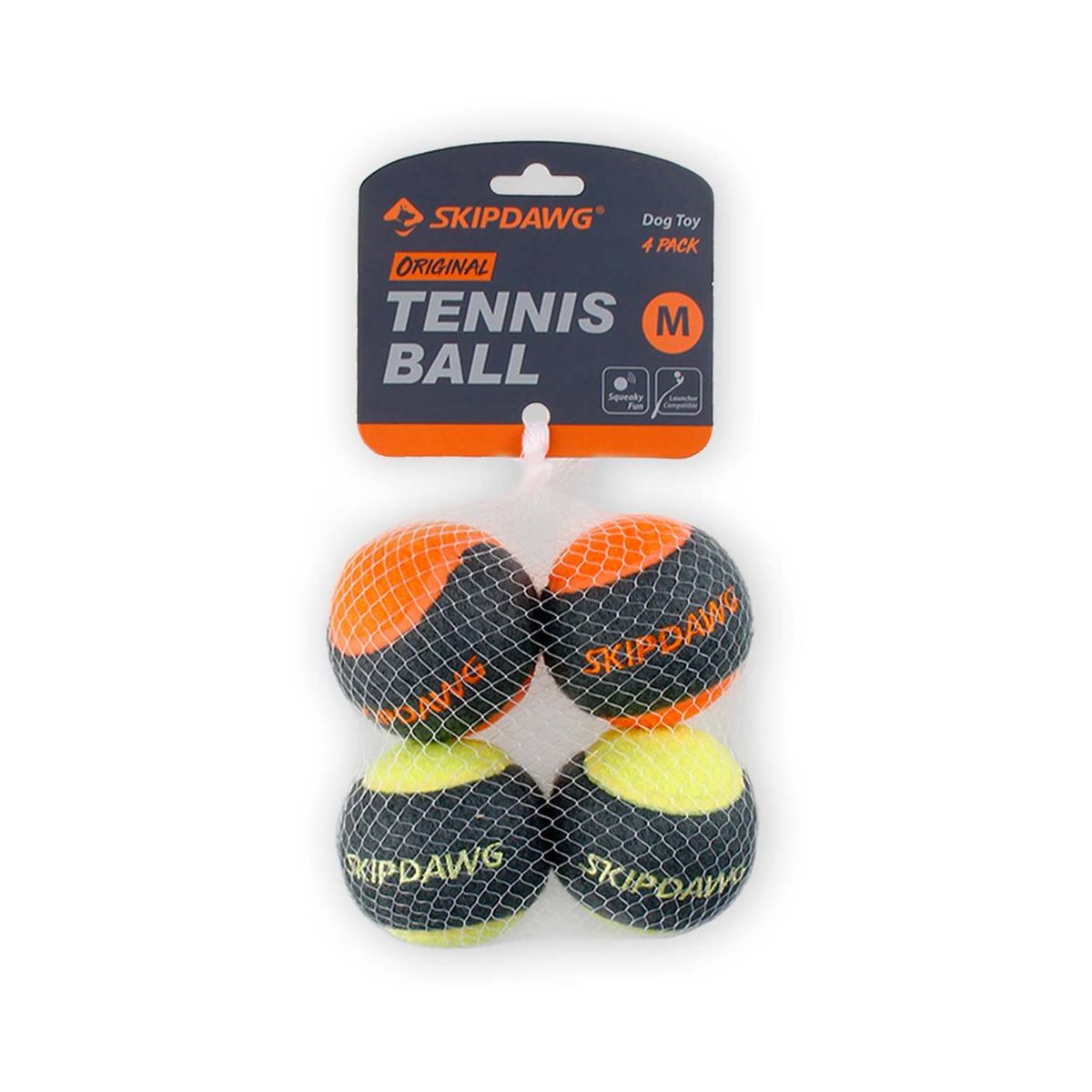 GiGwi 2 Pelota de tenis Skipdawg