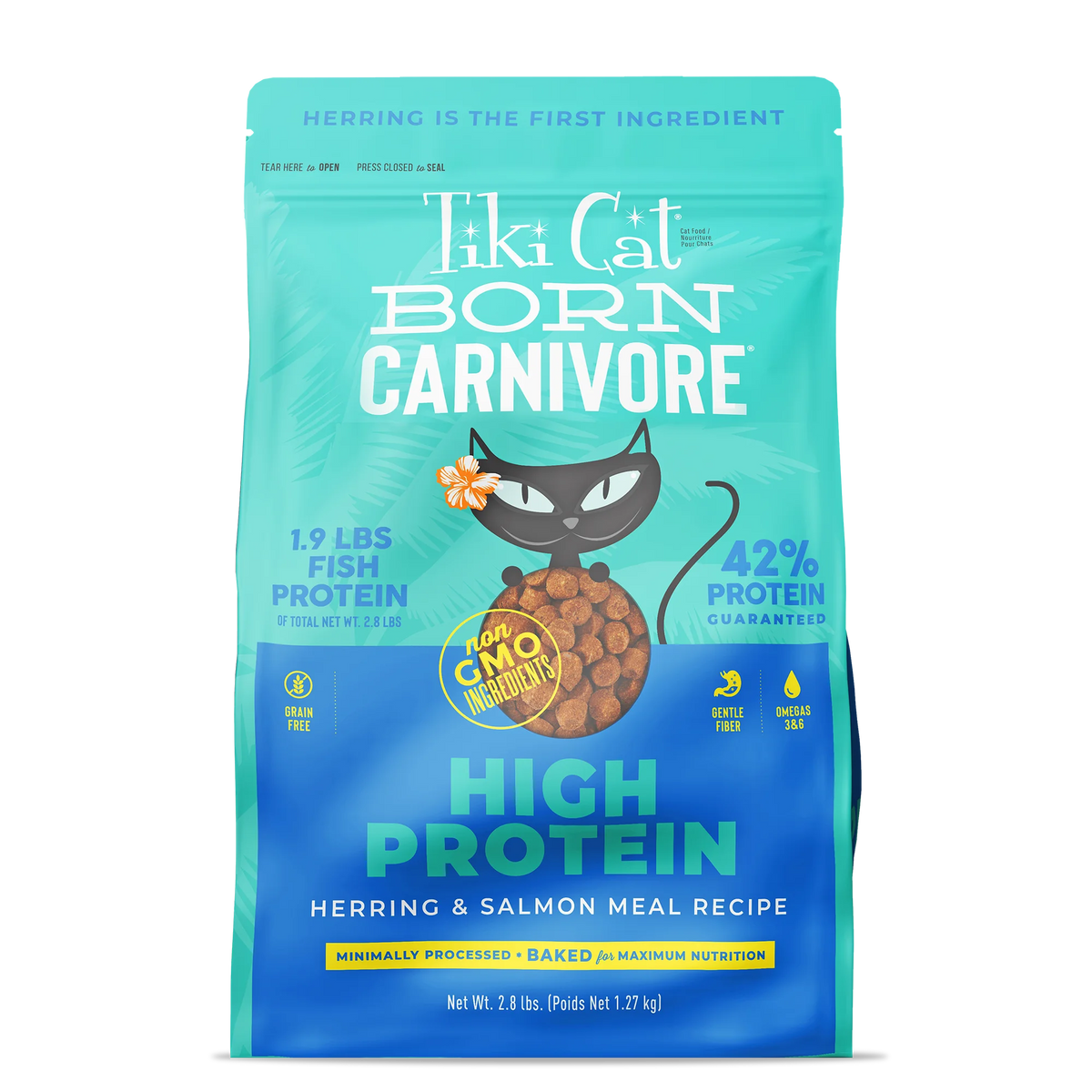 Tiki Cat High Protein: Herring & Salmon Meal Recipe