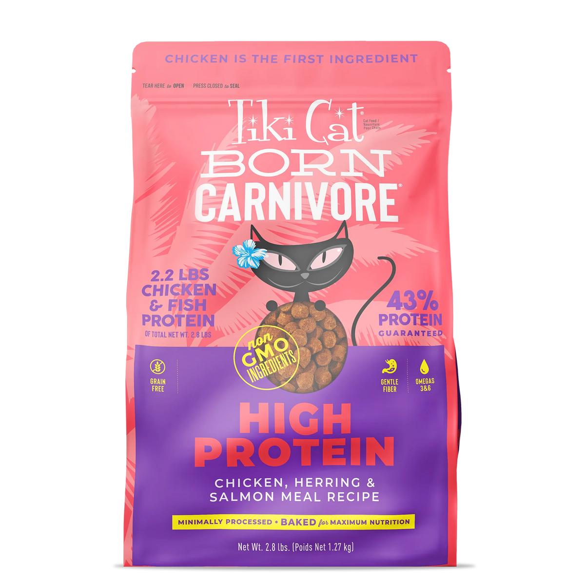 Tiki Cat High Protein: Chicken, Herring & Salmon Meal Recipe
