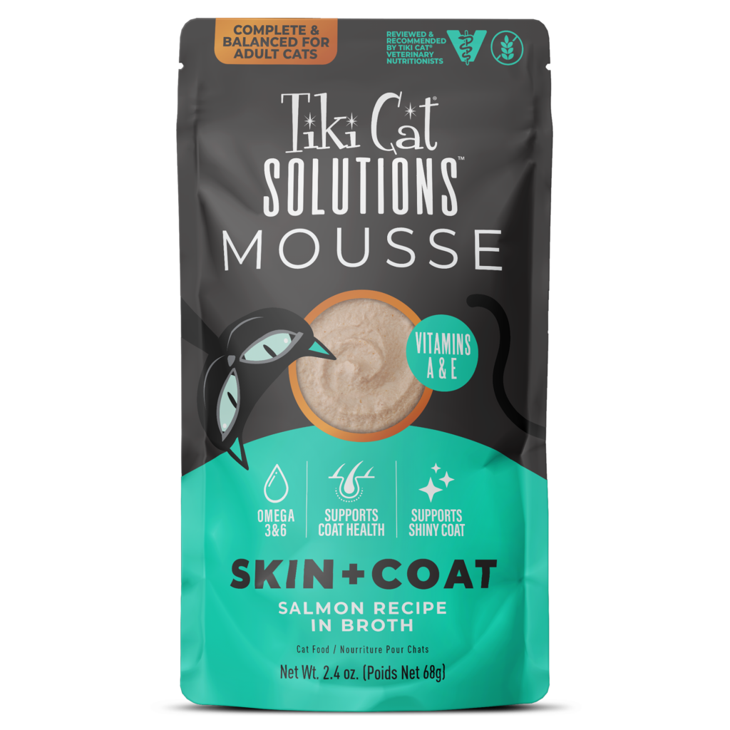 Tiki Cat Mousse: Salmon Recipe in Broth