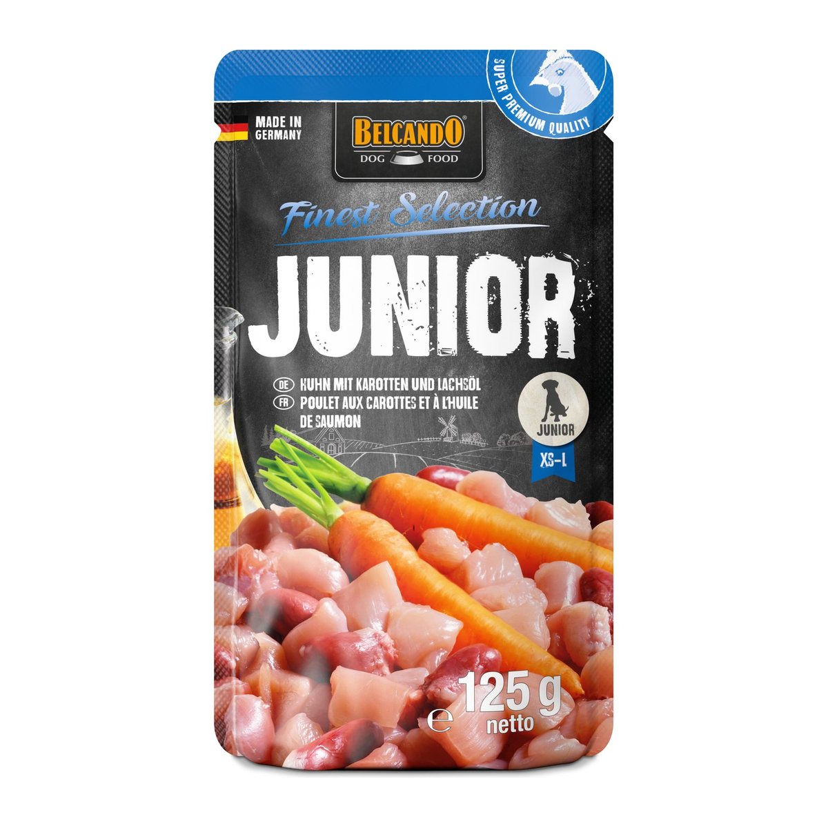 Belcando Finest Selection Junior Pollo Con Zanahoria 125 gr