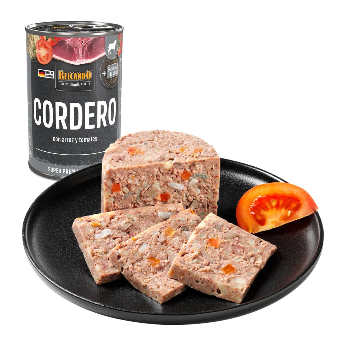 Belcando Super Premium Cordero, Arroz Y Tomates 400 gr · detalle