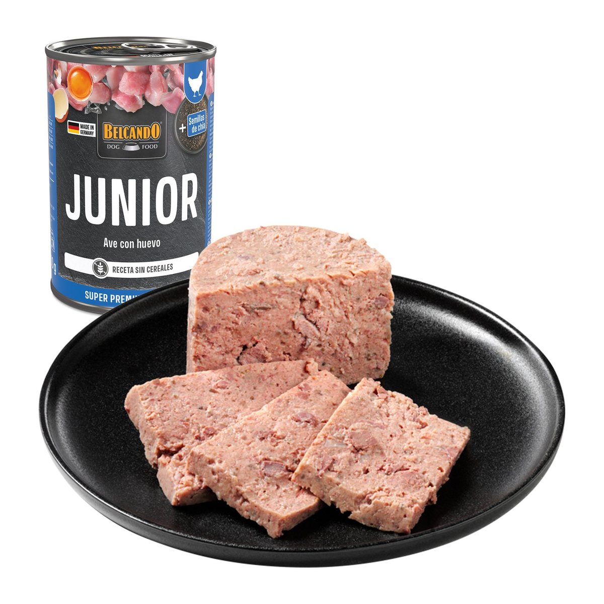Belcando Super Premium Junior Ave Y Huevo 400 gr · detalle