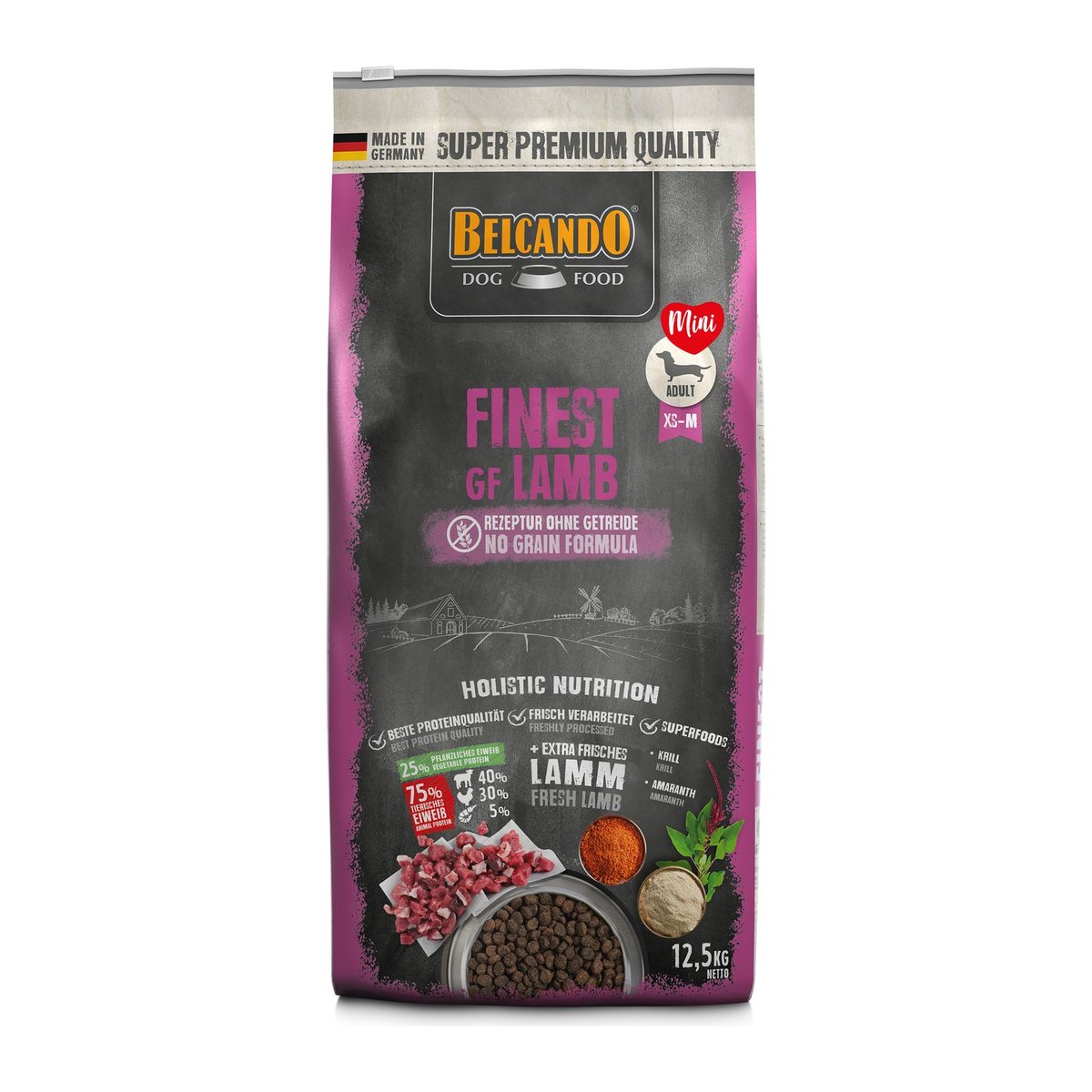 Belcando Finest GF Lamb (nuevo) 12.5 kg