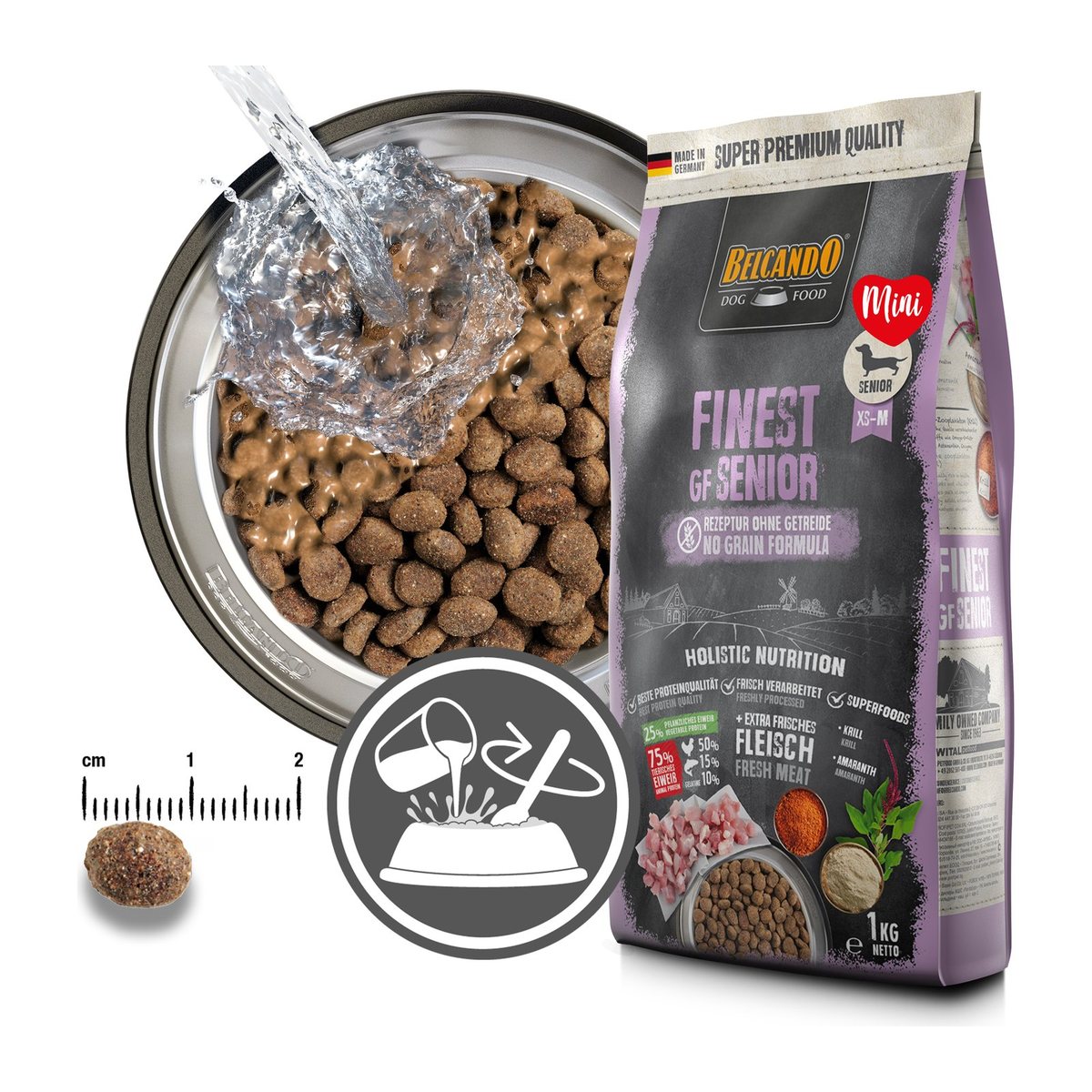 Belcando Finest GF Senior 4 kg · detalle
