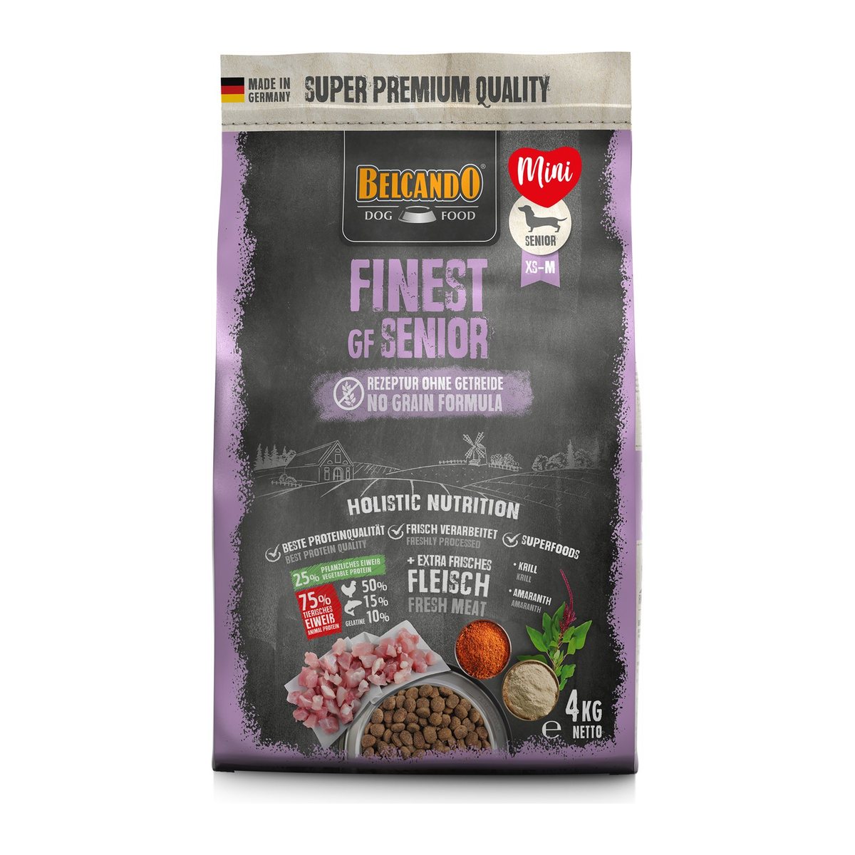 Belcando Finest GF Senior 4 kg