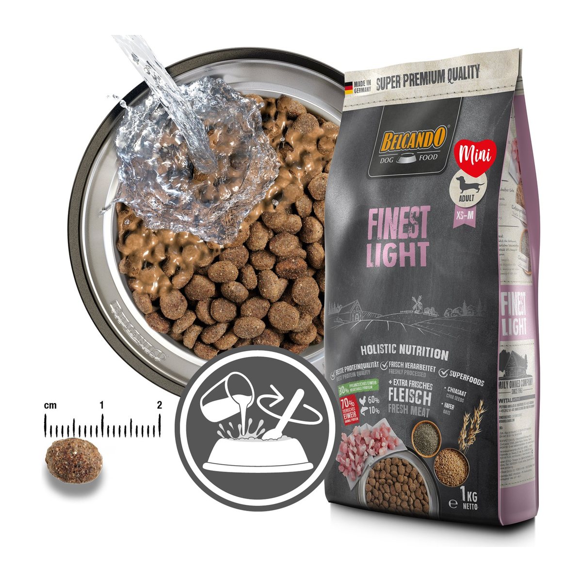 Belcando Adult Finest Light (nuevo) 4 kg · detalle