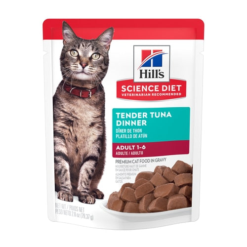 Hill's Science Diet Gato Adulto Pouch Atún 79 g