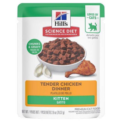Hill's Science Diet Gatito Kitten Pouch Pollo 79 g