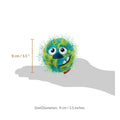 GiGwi Medium Ball 'Plush Friendz'w/foam rubber ball and squeaker