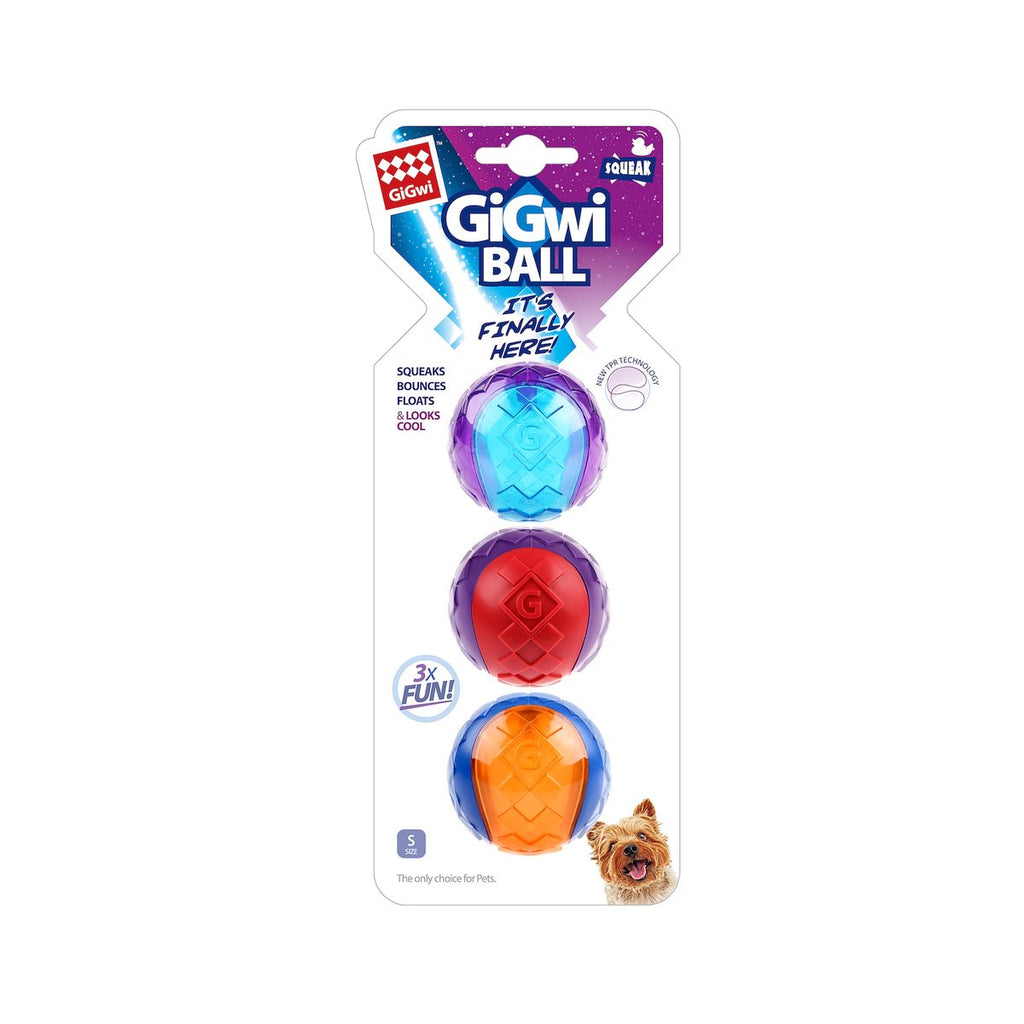 GIGWI BALL SMALL SIZE / DISPLAY 3PZ