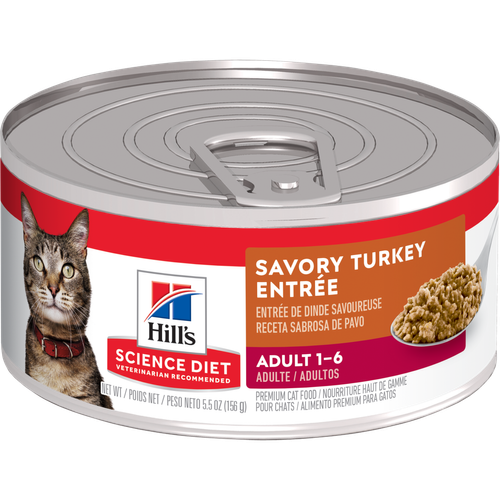 Hill's Science Diet Gato Adulto Lata Pavo 156 g