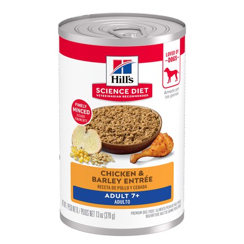 Hill's Science Diet Perro Senior 7+ Lata Pollo 369 g