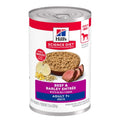 Hill's Science Diet Perro Senior 7+ Lata Res y Cebada 370 g
