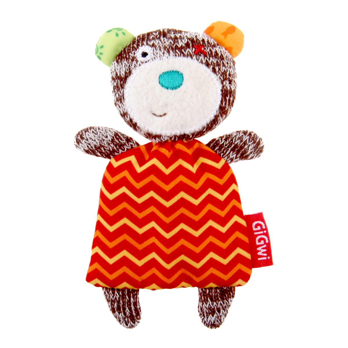GiGwi REFILLABLE CATNIP BEAR TEA BAGS 3PZ