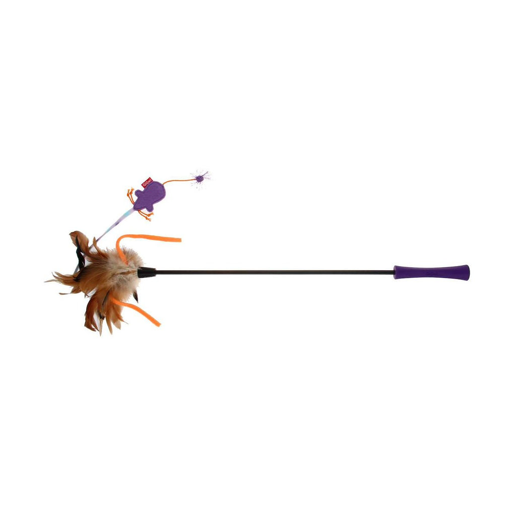GiGwi FEATHER TEASER VARILLA PLUMA RATON 1PZ
