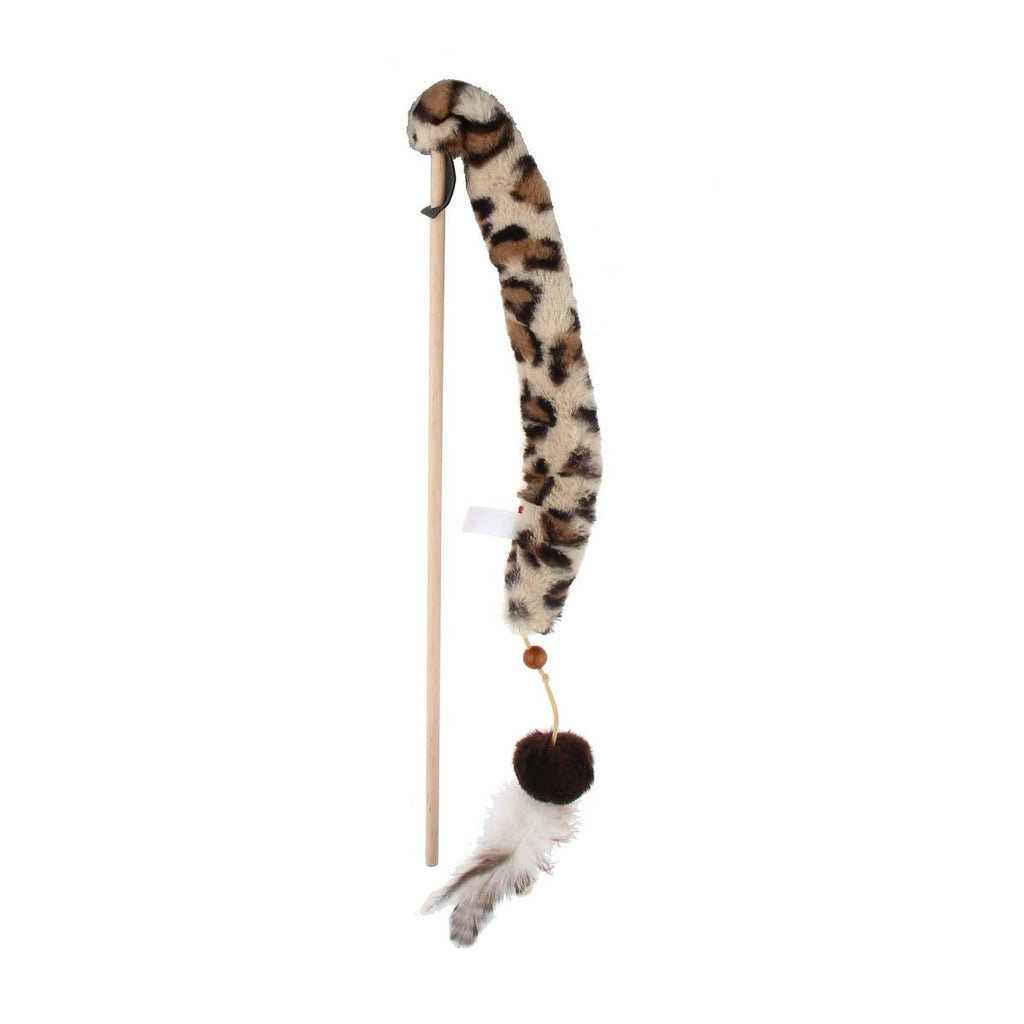 GiGwi ECO LINE FEATHER TEASER VARILLA PLUMA 1PZ