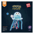 GiGwi Medusa "Shinning Friends" con luz LED activada y catnip en el interior