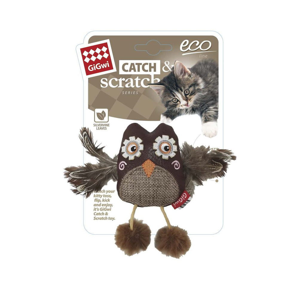 GiGwi OWL SILVERVINE ECO LINE