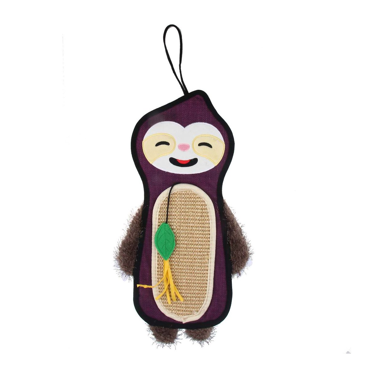 GiGwi Sloth Cat Scratcher with catnip