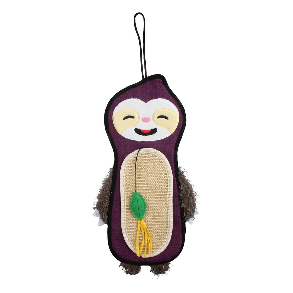 GiGwi Sloth Cat Scratcher with catnip